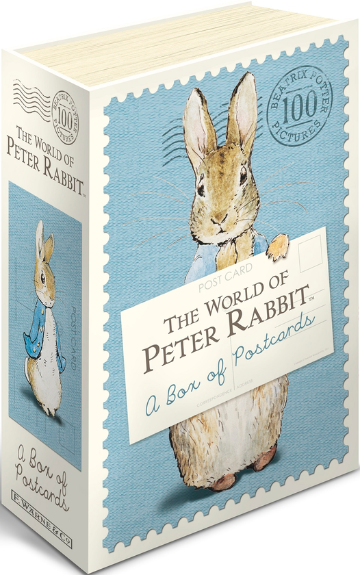 Паперова книга «The World of Peter Rabbit. A Box of Postcards», автор Беатріс Поттер - фото №1