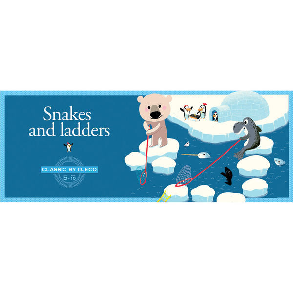  «Настольная игра бродилка Djeco Сачки и лестницы (DJ05208)», бренда Djeco - фото №1