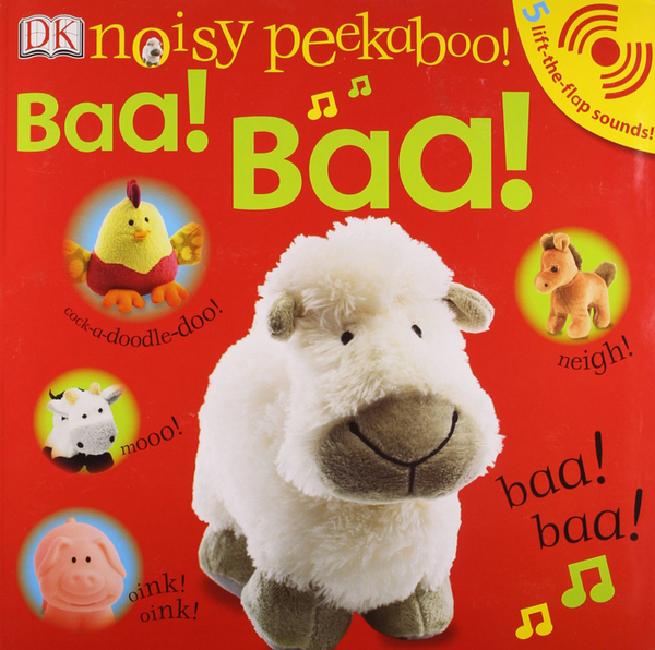 Бумажная книга «Noisy Peekaboo! Baa! Baa!» - фото №1