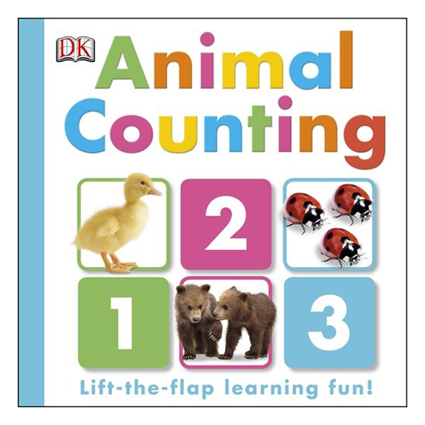 Бумажная книга «Animal Counting» - фото №1