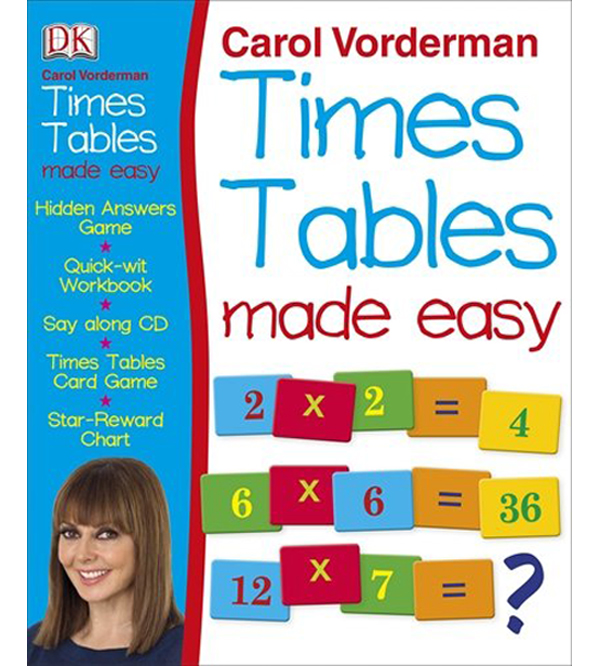 Бумажная книга «Times Tables Made Easy», автор Кэрол Вордерман - фото №1