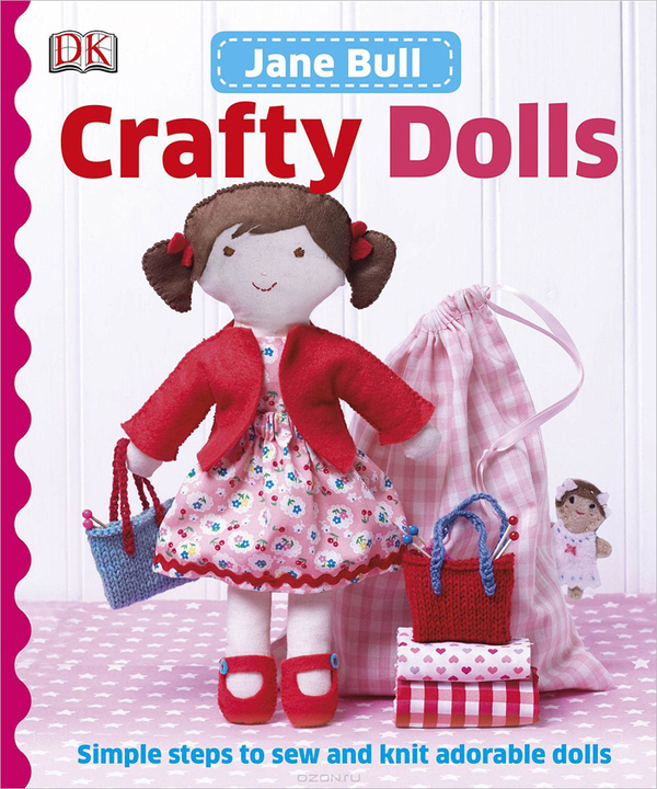 Паперова книга «Crafty Dolls», автор Джейн Булл - фото №1