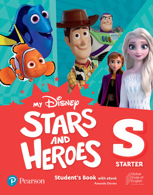 Бумажная книга «My Disney Stars and Heroes Starter SB+eBook», автор Аманда Дэвис - фото №1