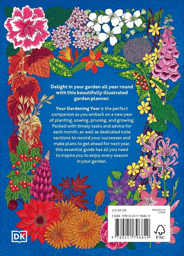 Бумажная книга «Your Gardening Year: What to Do When, Every Month of the Year», автор DK (Dorling Kindersley) - фото №1