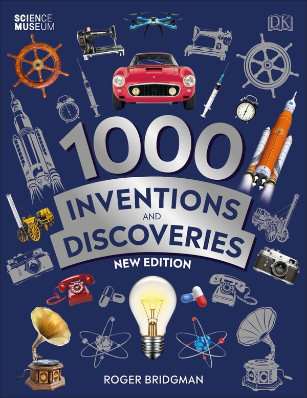 Паперова книга «1000 Inventions and Discoveries», автор Роджер Бріджмен - фото №1