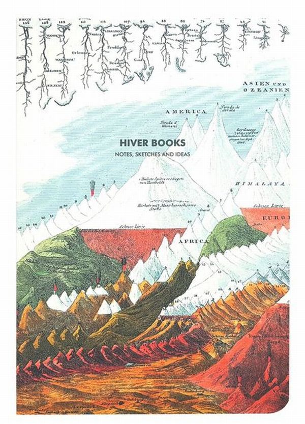«Скетчбук Hiver Books Mountain & River А5», бренда Hiver Books - фото №1