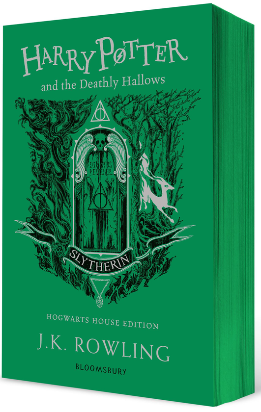 Бумажная книга «Harry Potter and the Deathly Hallows. Slytherin Edition», автор Джоан Роулинг - фото №1