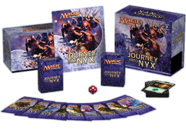  «Настільна гра Wizards of the Coast Magic: The Gathering Journey into Nyx Fat Pack (20501)», бренду Wizards of the Coast - фото №1