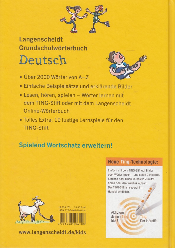 Бумажная книга «Langenscheidt Grundschulworterbuch Deutsch. 2000 Worter», авторов Джила Хоппенштед, Карен Рихардсон - фото №1