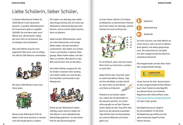 Бумажная книга «Langenscheidt Grundschulworterbuch Deutsch. 2000 Worter», авторов Джила Хоппенштед, Карен Рихардсон - фото №1