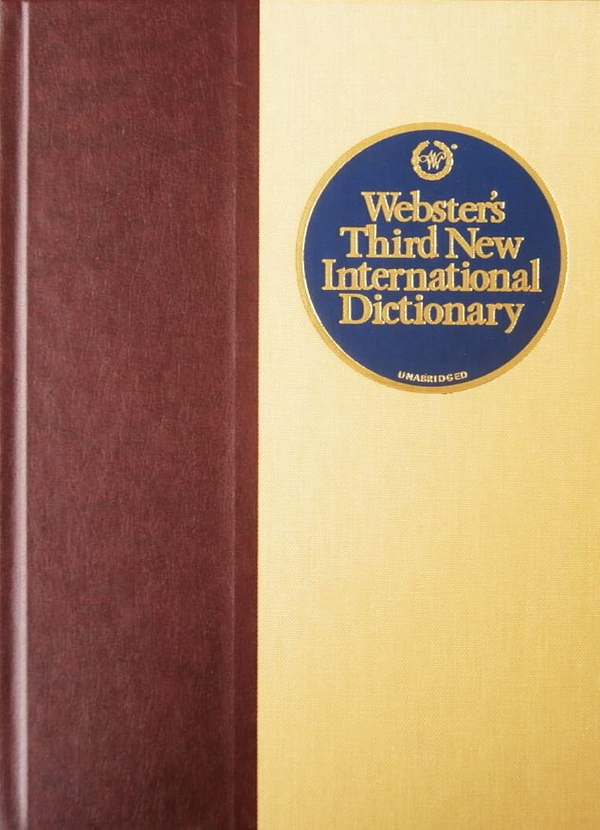 Бумажная книга «Webster's Third New International Dictionary» - фото №1