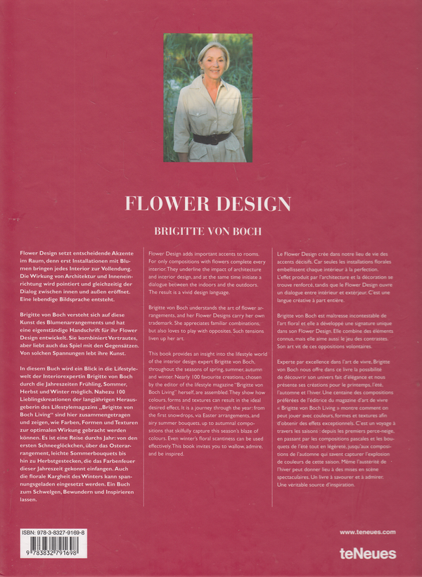Паперова книга «Flower Design», автор Брігітте фон Бох - фото №1
