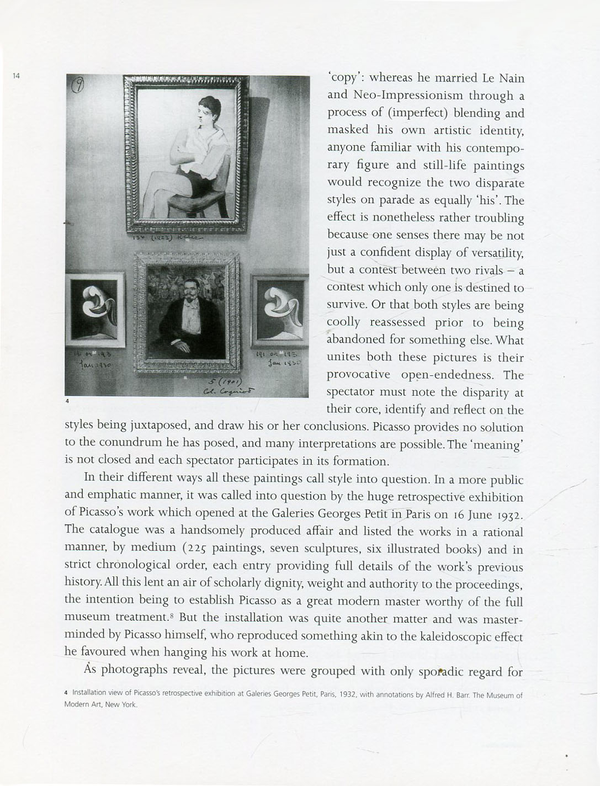 Паперова книга «Picasso. Style and Meaning», автор Елізабет Каулінг - фото №1