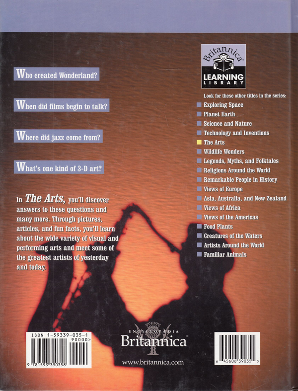 Паперова книга «The Arts. Tour the World of Imagination and Creativity» - фото №1