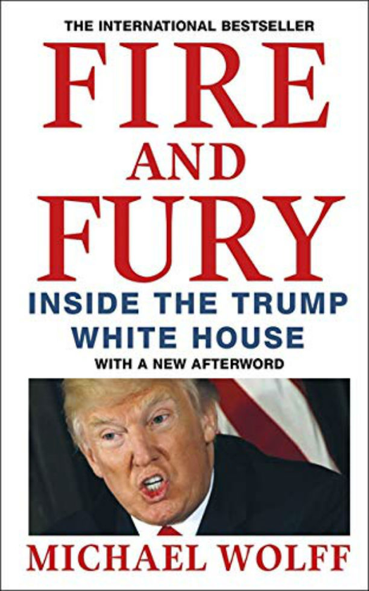 Паперова книга «Fire and Fury», автор Майкл Вулфф - фото №1