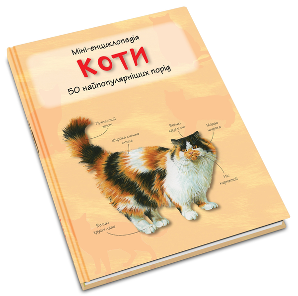 Бумажная книга «Коти. Міні-енциклопедія» - фото №1