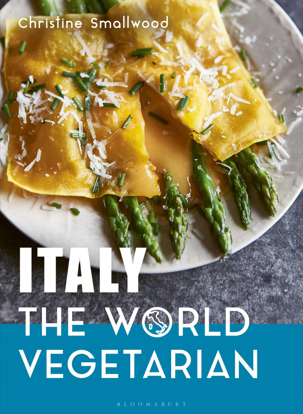 Паперова книга «Italy: The World Vegetarian», автор Крістін Смоллвуд - фото №1