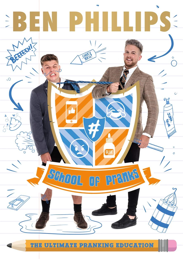 Бумажная книга «School of Pranks», автор Бен Филлипс - фото №1