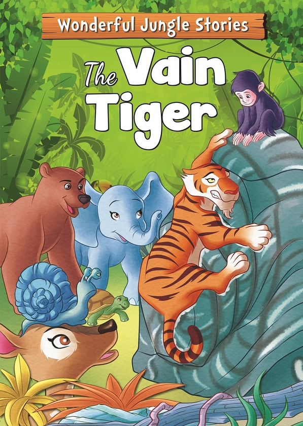 Паперова книга «Wonderful Jungle Stories. The Vain Tiger» - фото №1