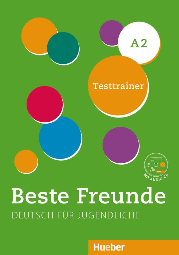 Бумажная книга «Beste Freunde A2, Testtrainer, KV + CD», автор Дагмар Гирсберг - фото №1