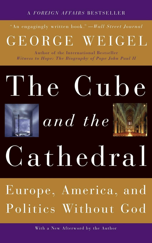 Паперова книга «The Cube and the Cathedral», автор Джордж Вейгель - фото №1