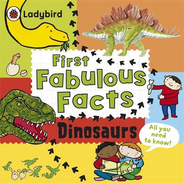 Бумажная книга «First Fabulous Facts Dinosaurs» - фото №1
