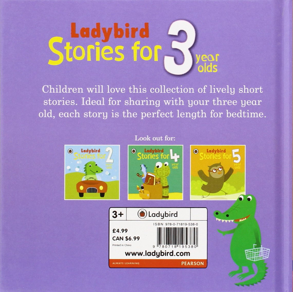 Бумажная книга «Ladybird Stories for 3 Year Olds» - фото №1