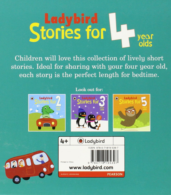 Бумажная книга «Ladybird Stories for 4 Year Olds» - фото №1
