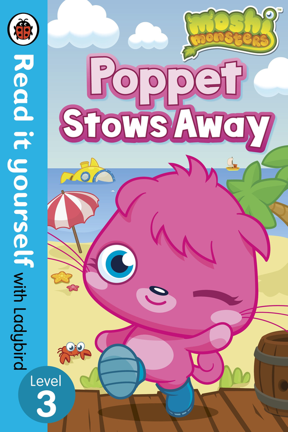 Бумажная книга «Moshi Monsters. Poppet Stows Away» - фото №1