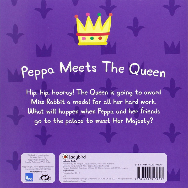 Паперова книга «Peppa Pig. Peppa Meets the Queen» - фото №1