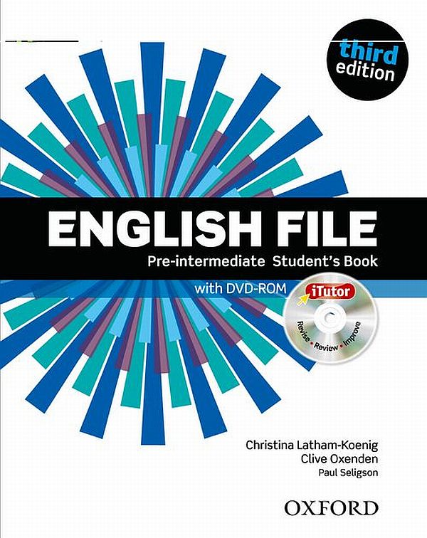 Бумажная книга «English File. Pre-Intermediate. Student's Book with Itutor» - фото №1