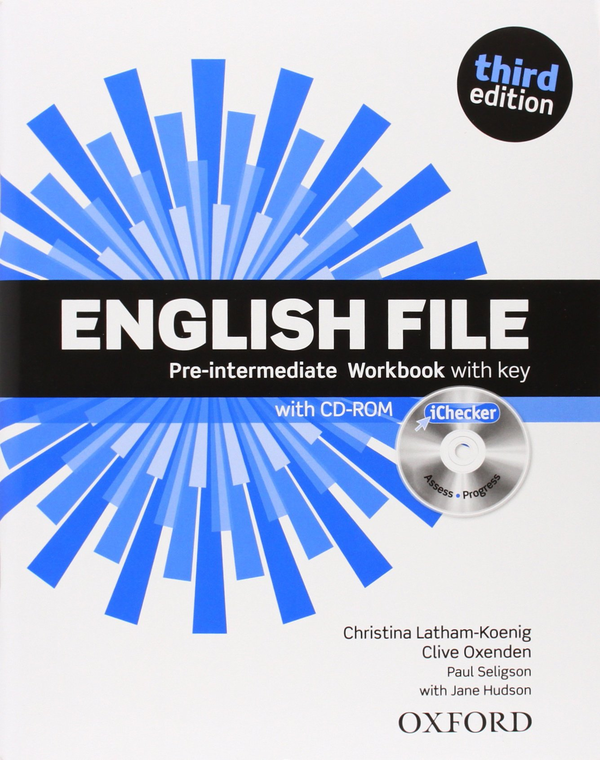 Бумажная книга «English File. Pre-Intermediate. Workbook with Key and Ichecker» - фото №1