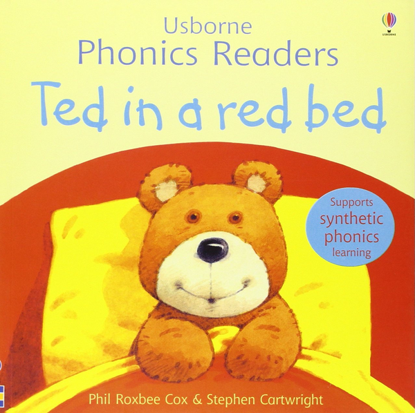 Паперова книга «Ted in a Red Bed», автор Філ Кокс - фото №1