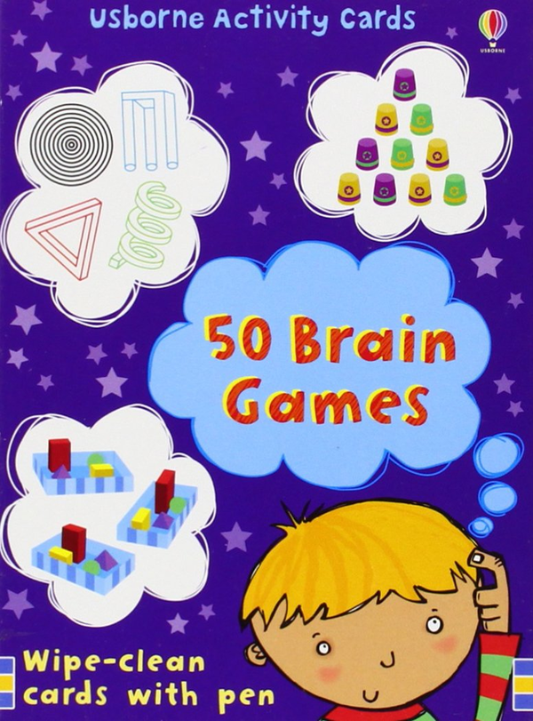 Бумажная книга «50 Brain Games» - фото №1