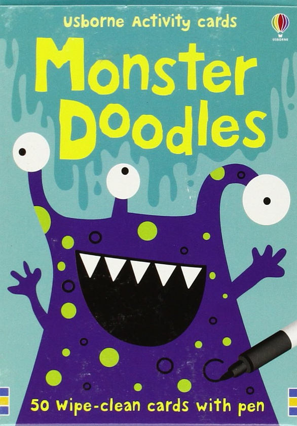 Бумажная книга «Monster Doodles», автор Фиона Уотт - фото №1