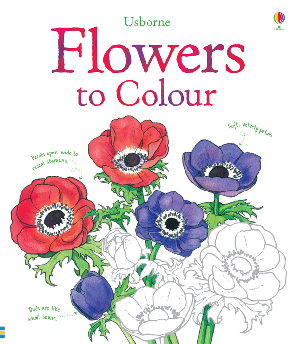 Бумажная книга «Flowers to Colour», автор Сью Мередит - фото №1