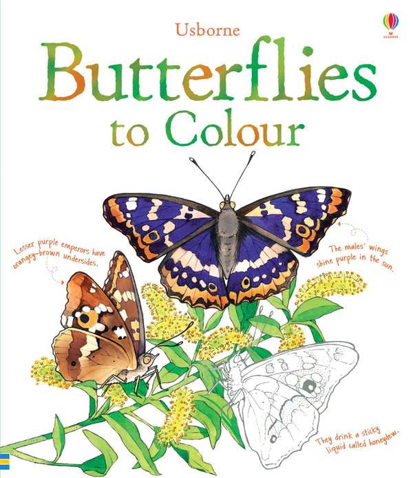 Бумажная книга «Butterflies Colouring Book», автор Меган Куллис - фото №1
