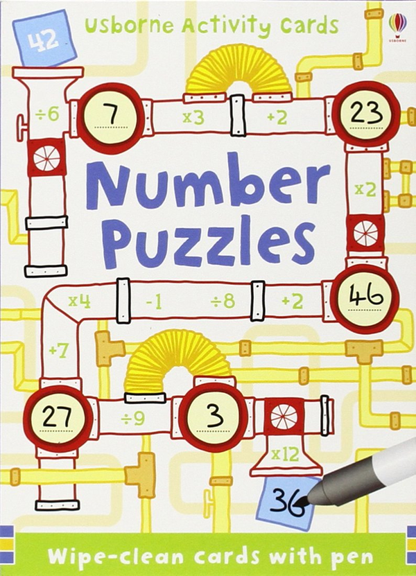 Бумажная книга «Number Puzzles» - фото №1