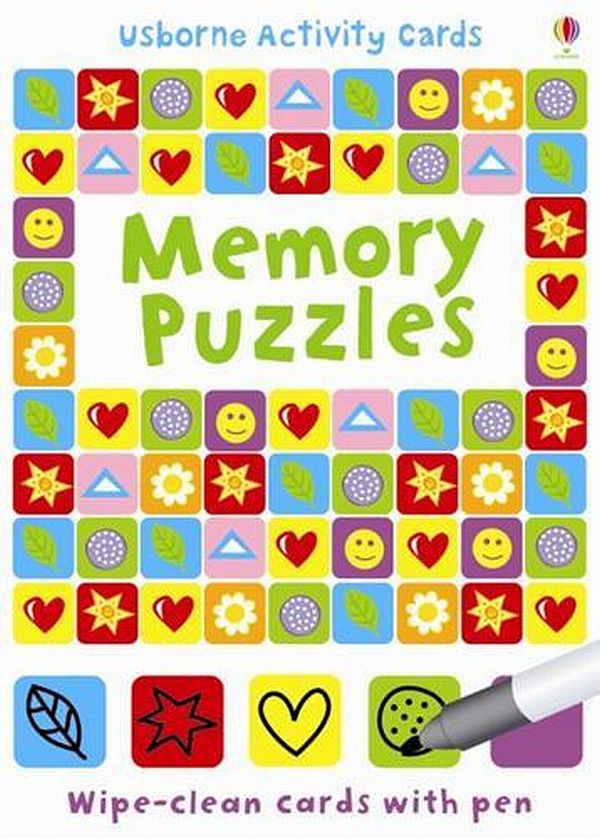 Бумажная книга «Memory Puzzles», автор Сара Кхан - фото №1