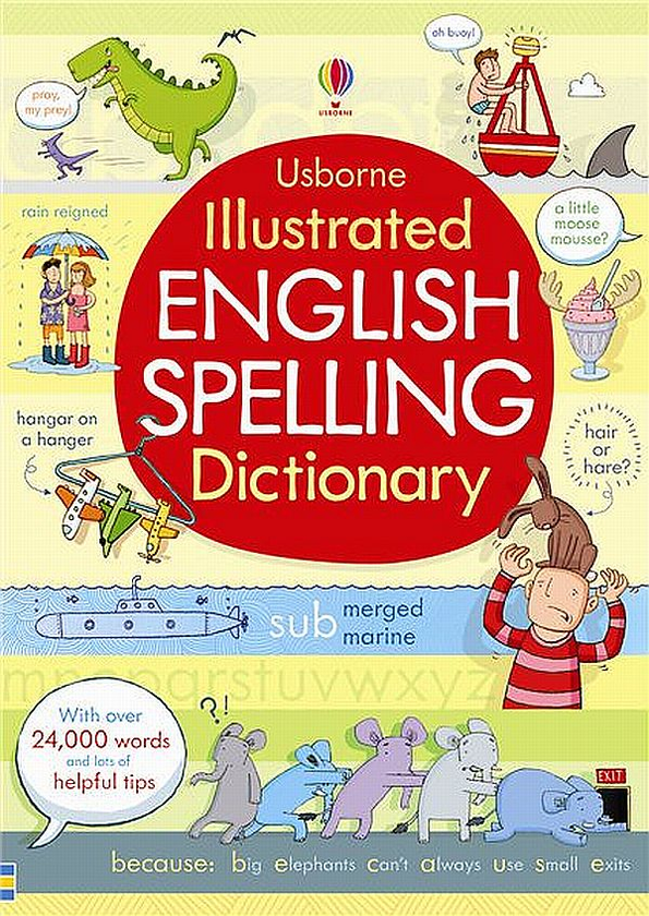 Бумажная книга «Illustrated English Spelling Dictionary» - фото №1