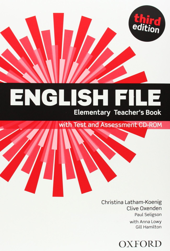 Бумажная книга «English File. Elementary. Teacher's Book with Test and Assessment CD-ROM» - фото №1