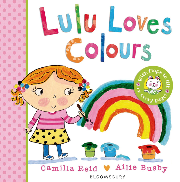 Бумажная книга «Lulu Loves Colours», автор Камилла Рейд - фото №1