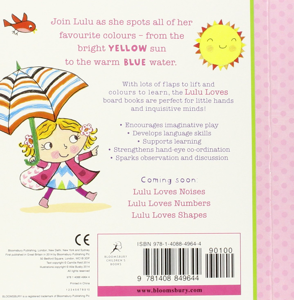 Бумажная книга «Lulu Loves Colours», автор Камилла Рейд - фото №1