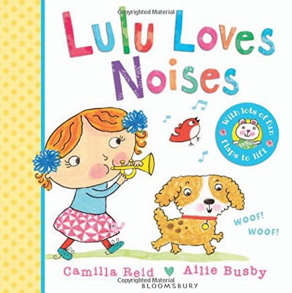 Паперова книга «Lulu Loves Noises», автор Камілла Рейд - фото №1