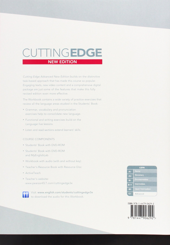 [object Object] «Cutting Edge Advanced Workbook with Key», автор Деміан Уільямс - фото №3 - мініатюра
