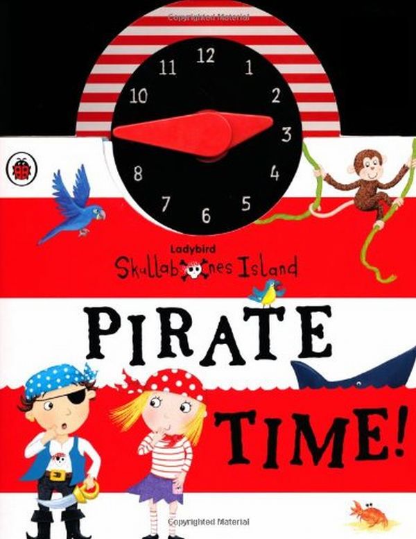 Паперова книга «Ladybird Skullbones Island Pirate Time! Clock Book» - фото №1