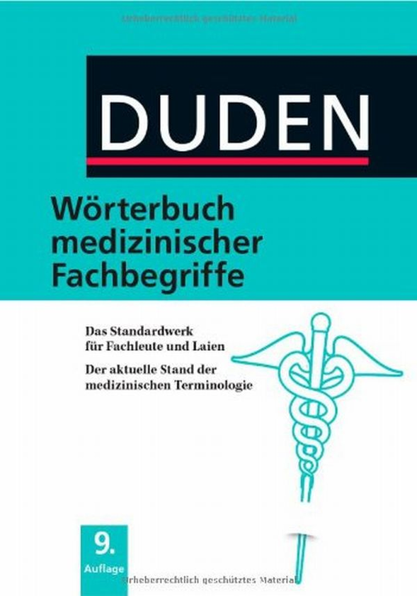 Бумажная книга «Worterbuch medizinischer Fachbegriffe» - фото №1