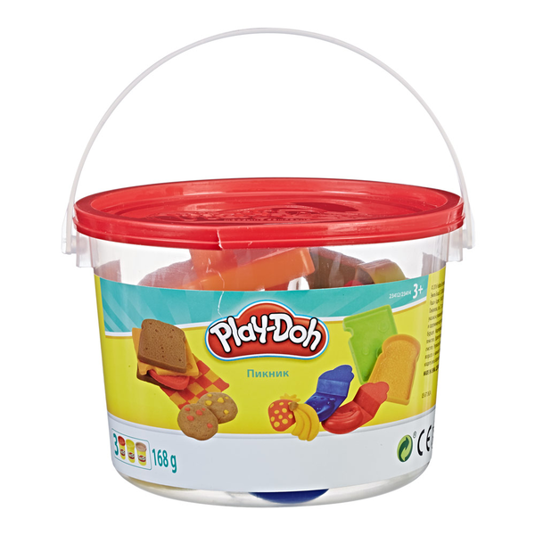  «Набір для творчості з пластиліном Відерце з інструментами Picnic Bucket (23412)», бренду Hasbro - фото №1