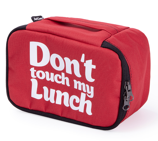 «Термо-сумка для ланча Just Cover Ланч бэг Don't Touch My Lunch красный mini (4823087001816)», бренда Just Cover - фото №1