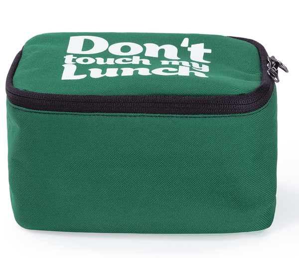 «Термо-сумка для ланча Just Cover Ланч бэг Don't Touch My Lunch зеленый mini (4823087001823)», бренда Just Cover - фото №1